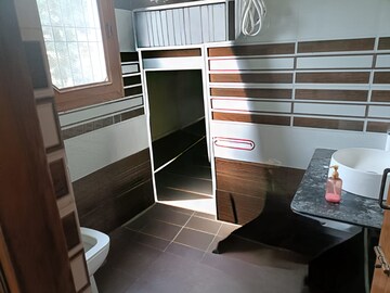 Staircase in 3 BHK Apartment at Vip Road – for Rent