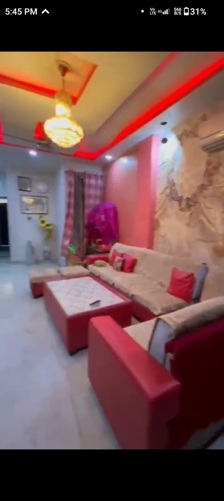 Living Room, anarkali colony 3 Bedroom 1152 Sq.Ft. Builder Floor In Anarkali Colony Delhi 9216647