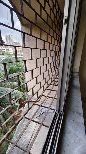 Balcony in 1 RK Apartment at Satellite Garden, Goregaon East – for Rent
