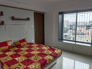 Bedroom in 2 BHK Apartment at Shivam CHS Pimple Saudagar, Pimple Saudagar – for Rent