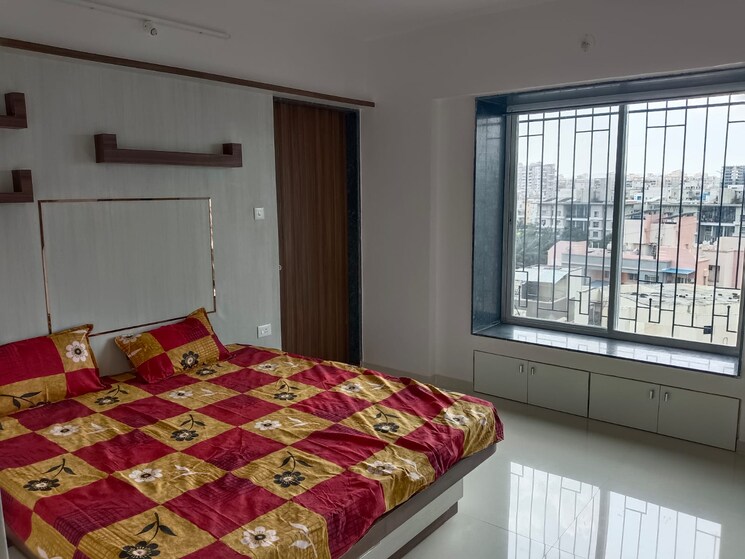 Bedroom, shivam-chs-pimple-saudagar 2 Bedroom 1250 Sq.Ft. Apartment In Pimple Saudagar Pune 9216674