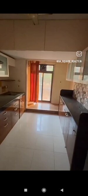 Kitchen in 2 BHK Apartment at Mansarovar Shanti Nagar CHS, Mira Road – for Rent