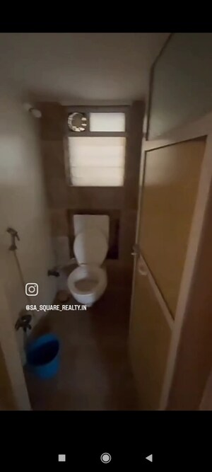 Bathroom in 2 BHK Apartment at Mansarovar Shanti Nagar CHS, Mira Road – for Rent