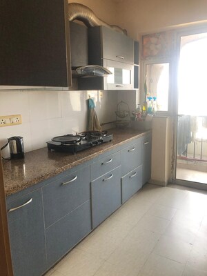 Kitchen in 3.5 BHK Apartment at DLF New Town Heights I, Sector 90 – for Rent