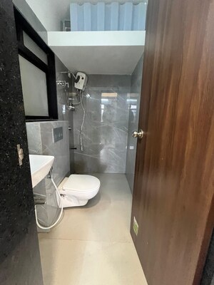 Bathroom in 1 BHK Apartment at Ajmera Onyx, Kalyan West – for Sale