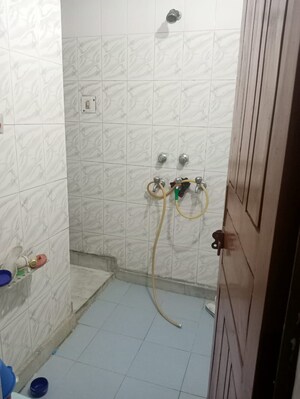 Bathroom in 2 BHK Builder Floor at Lajpat Nagar I – for Rent