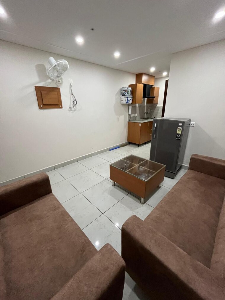 Living Room, ambala highway 1 Bedroom 675 Sq.Ft. Apartment In Ambala Highway Zirakpur 9216754