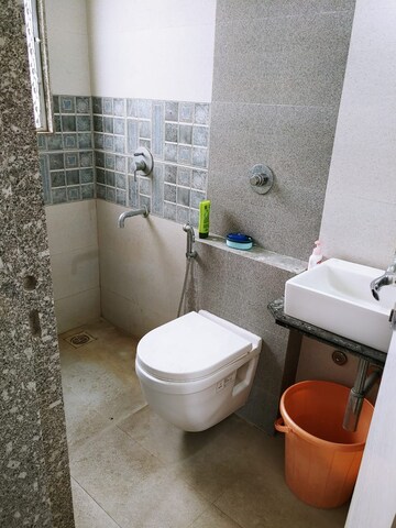 Bathroom in 2 BHK Apartment at Axis Paradigm Whistling Meadows, Paud Road – for Rent