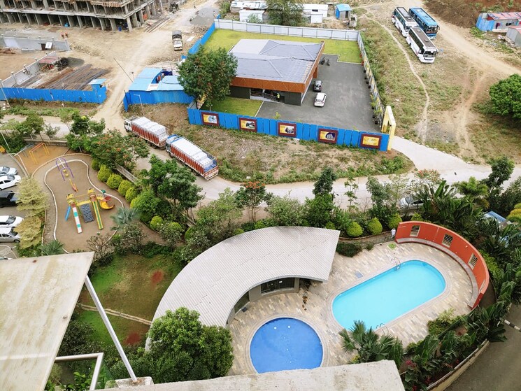 Exterior View, axis-paradigm-whistling-meadows 2 Bedroom 900 Sq.Ft. Apartment In Paud Road Pune 9216762