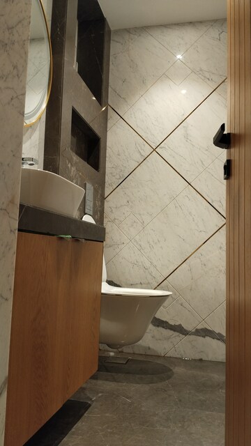 Bathroom in 4 BHK Apartment at Prabhadevi – for Sale