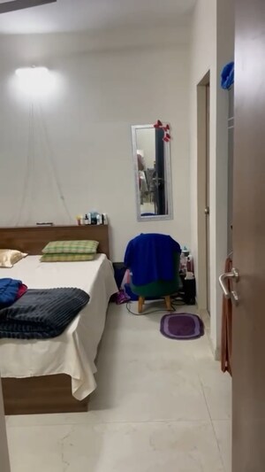 Bedroom in 2 BHK Apartment at Dosti West County, Balkum Pada – for Rent