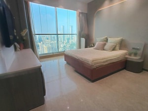 Living Room in 3 BHK Apartment at Marathon Monte South, Byculla West – for Sale