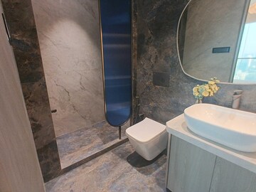 Bathroom in 3 BHK Apartment at Marathon Monte South, Byculla West – for Sale