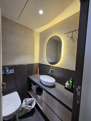 Attached Bathroom in 3 BHK Apartment at Rohan Lifescapes Aquino, Prabhadevi – for Sale