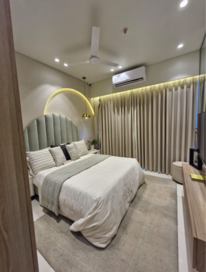 Bedroom in 2 BHK Apartment at Naman Habitat, Dhakoji Sethpada – for Sale