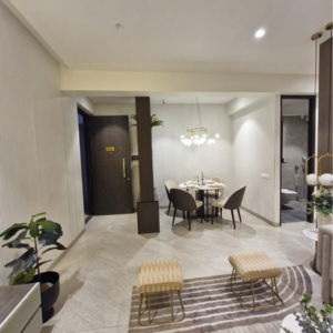 Living Room in 2 BHK Apartment at Naman Habitat, Dhakoji Sethpada – for Sale