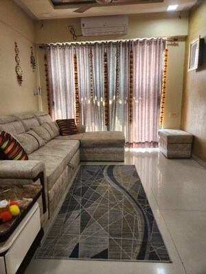Living Room in 3 BHK Apartment at Shree Balaji  Om Harmony, Kharghar Sector 10 – for Rent