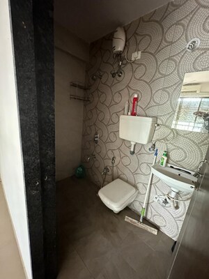 Bathroom in 2 BHK Apartment at Shah Royale, Kharghar Sector 4 – for Sale