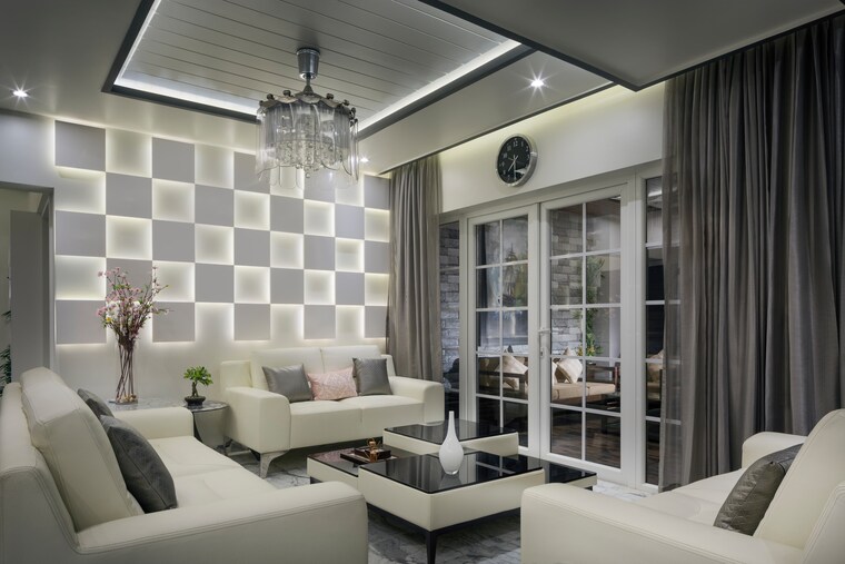 Living Room, kolte-patil-24k-glitterati-2 5 Bedroom 2700 Sq.Ft. Apartment In Pimple Nilakh Pune 9216998