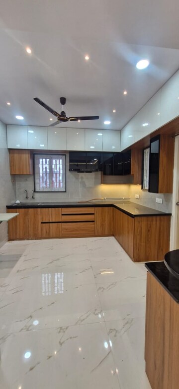 Kitchen in 3 BHK Builder Floor at Kondapur – for Rent