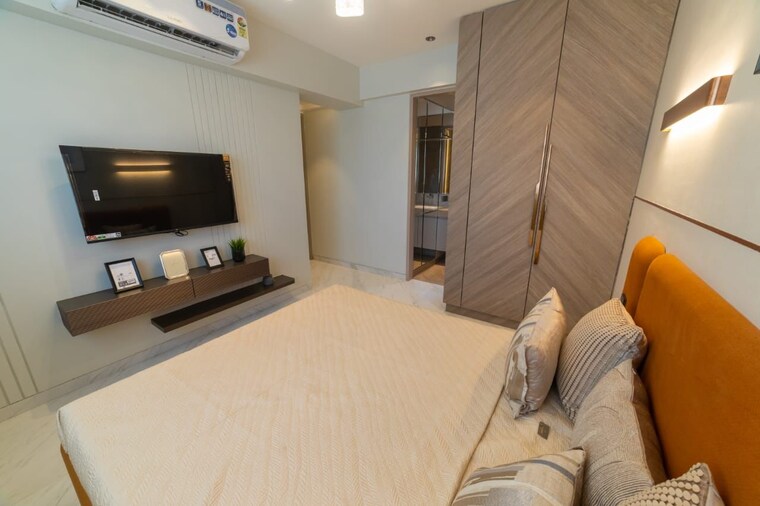 Bedroom, today-saubhagyam 2 Bedroom 600 Sq.Ft. Apartment In Palaspe Phata Navi Mumbai 9217000