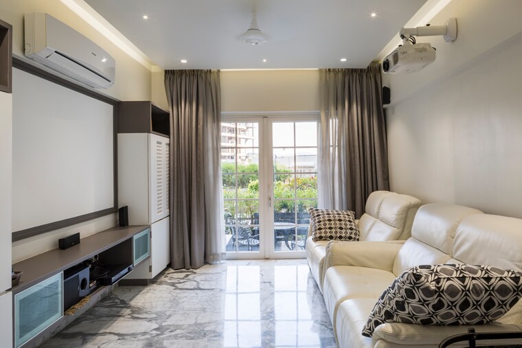 Living Room, kolte-patil-24k-glitterati 5 Bedroom 2700 Sq.Ft. Apartment In Pimple Nilakh Pune 9217020