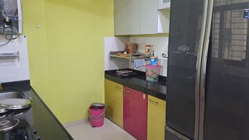 Kitchen in 2 BHK Apartment at Cosmos Lounge, Manpada – for Rent