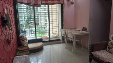 Living Room in 2 BHK Apartment at Cosmos Lounge, Manpada – for Rent