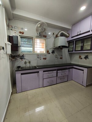Kitchen in 3 BHK Builder Floor at Madhapur – for Rent