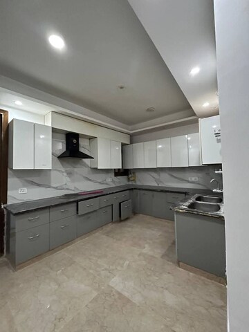 Kitchen in 3 BHK Apartment at Palm Residency Chhatarpur, Chattarpur – for Rent