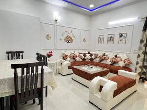 Living Room in 3 BHK Apartment at Palm Residency Chhatarpur, Chattarpur – for Rent