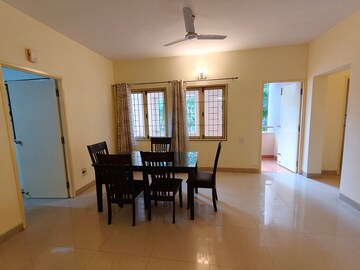 Dining area in 3 BHK Apartment at Ashok Nagar – for Rent