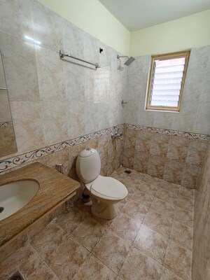Bathroom in 3 BHK Apartment at Ashok Nagar – for Rent