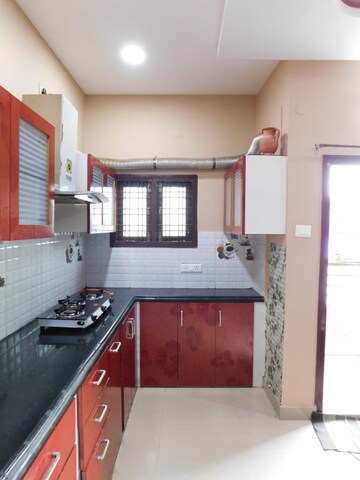 Kitchen in 2 BHK Builder Floor at Kondapur – for Rent