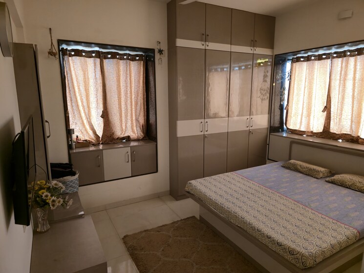 Bedroom, wh-vrindavan 2 Bedroom 1100 Sq.Ft. Apartment In Bavdhan Pune 9217248