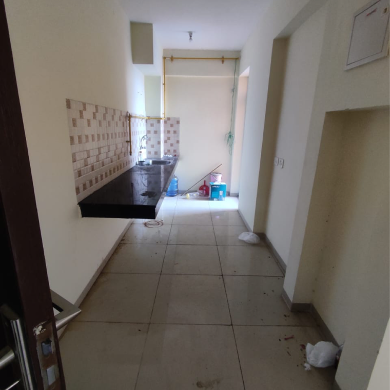 Kitchen, wave-dream-homes 2 Bedroom 808 Sq.Ft. Apartment In Ram Nagar Ghaziabad 9217258