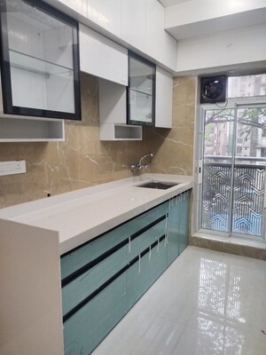 Kitchen in 2.5 BHK Apartment at Sayba Elegant, Kurla East – for Rent