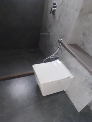 Bathroom in 3 BHK Apartment at Aashiana Towers CHS, Borivali West – for Rent