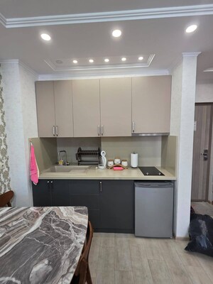 Kitchen in 3 BHK Builder Floor at Vaishali Extension – for Sale