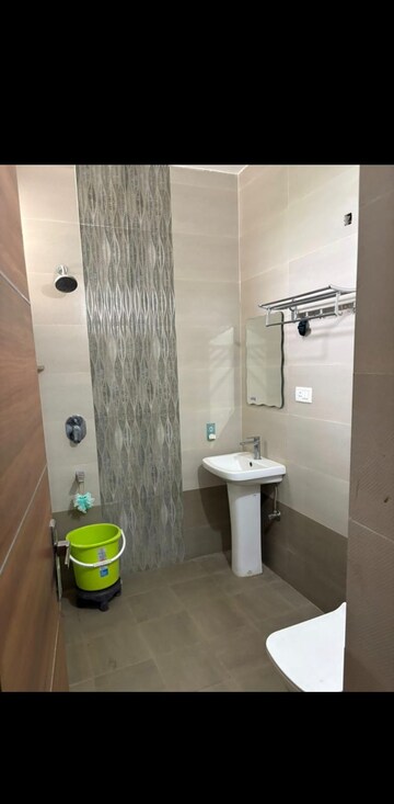 Bathroom in 2 BHK Apartment at Surya Towers Zirakpur, Lohgarh – for Rent