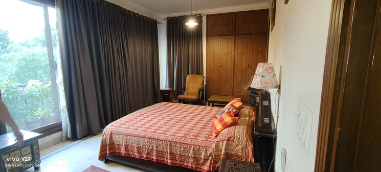 Bedroom, saket 4 Bedroom 500 Sq.Yd. Builder Floor In Saket Delhi 9217341