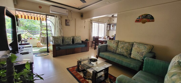 Living Room, builders-combine-valle-vista 2 Bedroom 1250 Sq.Ft. Apartment In Bavdhan Pune 9217350