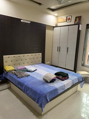 Bedroom in 2 BHK Apartment at Shree Palaash Oak, Baner – for Rent