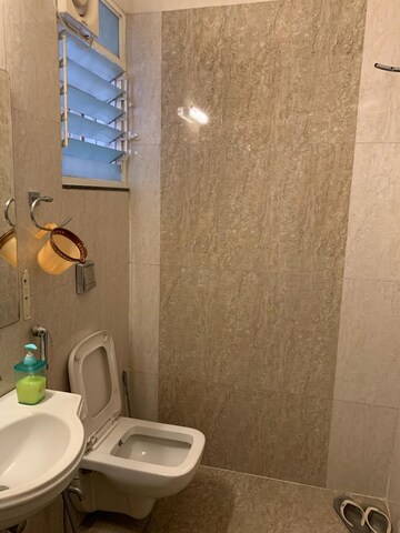 Bathroom in 2 BHK Apartment at Shree Palaash Oak, Baner – for Rent