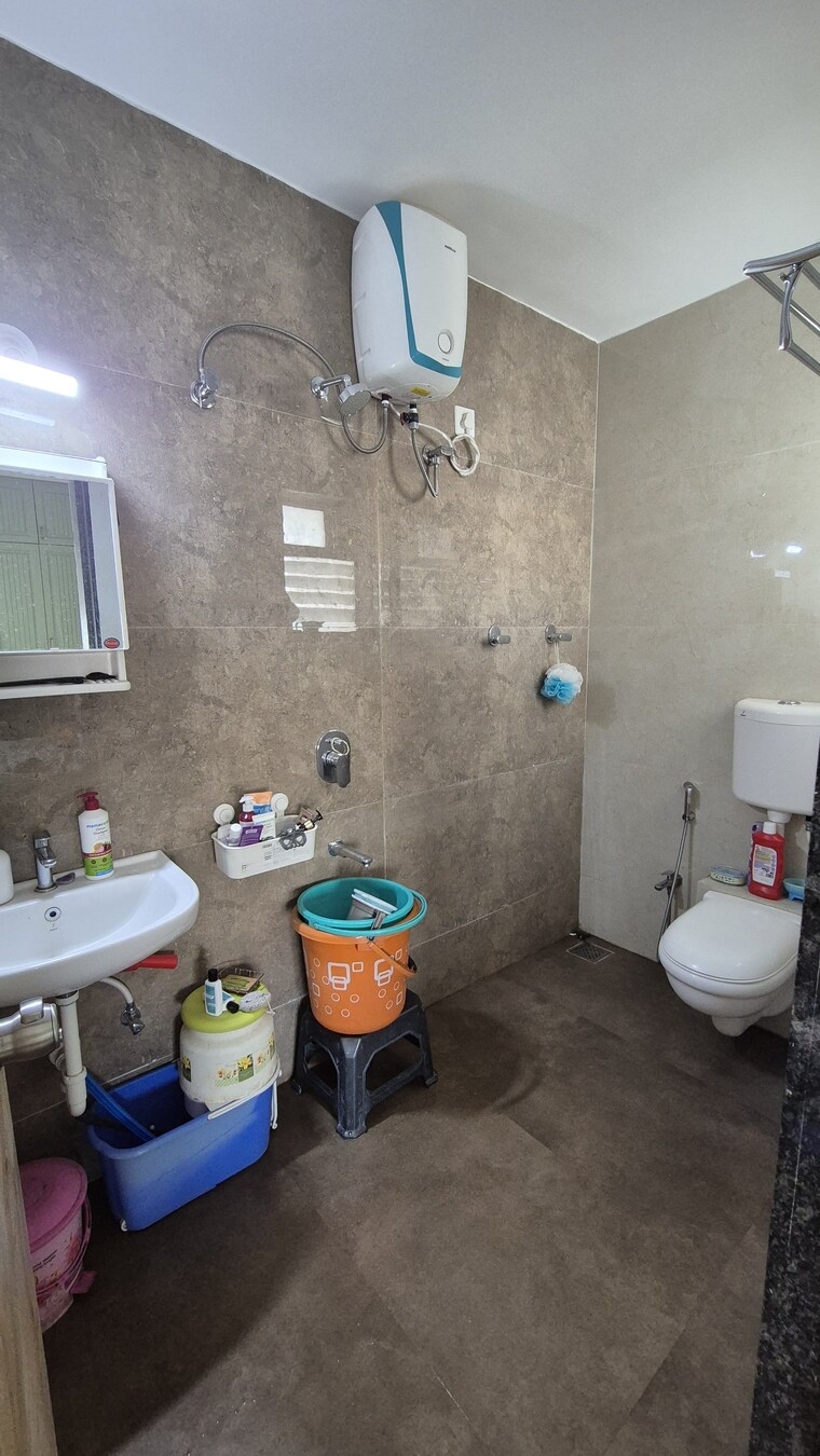 Bathroom, axis-paradigm-whistling-meadows 3 Bedroom 1264 Sq.Ft. Apartment In Paud Road Pune 9217367