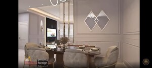 Living Room in 4 BHK Apartment at Adani Linkbay Residences, Andheri West – for Sale