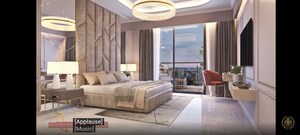 Master Bedroom in 4 BHK Apartment at Adani Linkbay Residences, Andheri West – for Sale