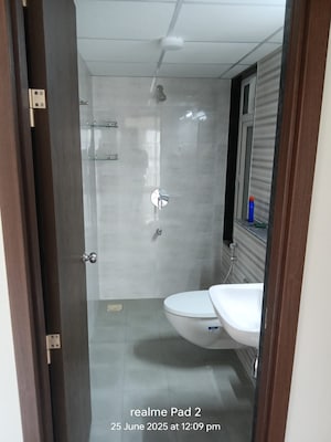 Bathroom in 2 BHK Apartment at Goel Ganga Legend, Bavdhan – for Sale