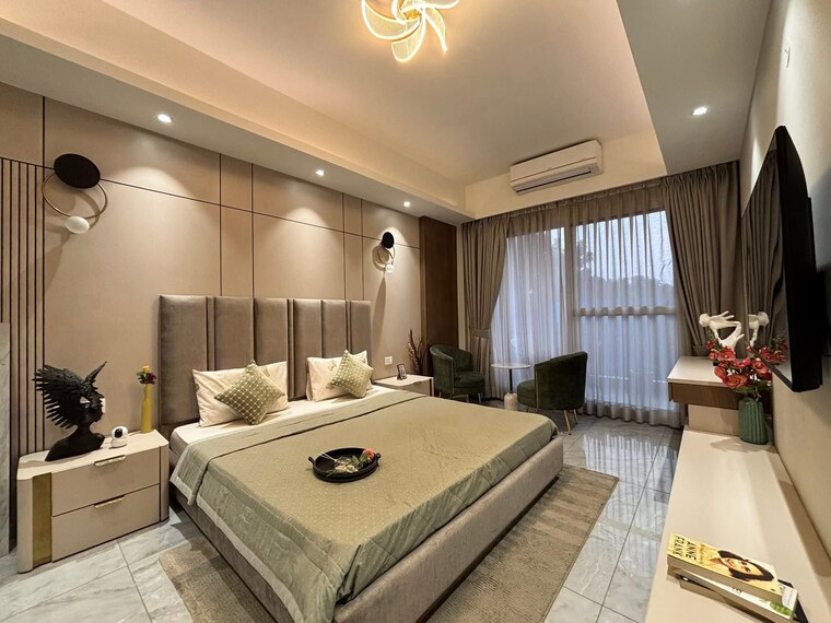 Bedroom, orchid-ivy-floors 4 Bedroom 2500 Sq.Ft. Builder Floor In Sector 51 Gurgaon 9217388