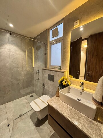 Bathroom in 4 BHK Builder Floor at Orchid Ivy Floors, Sector 51 – for Sale